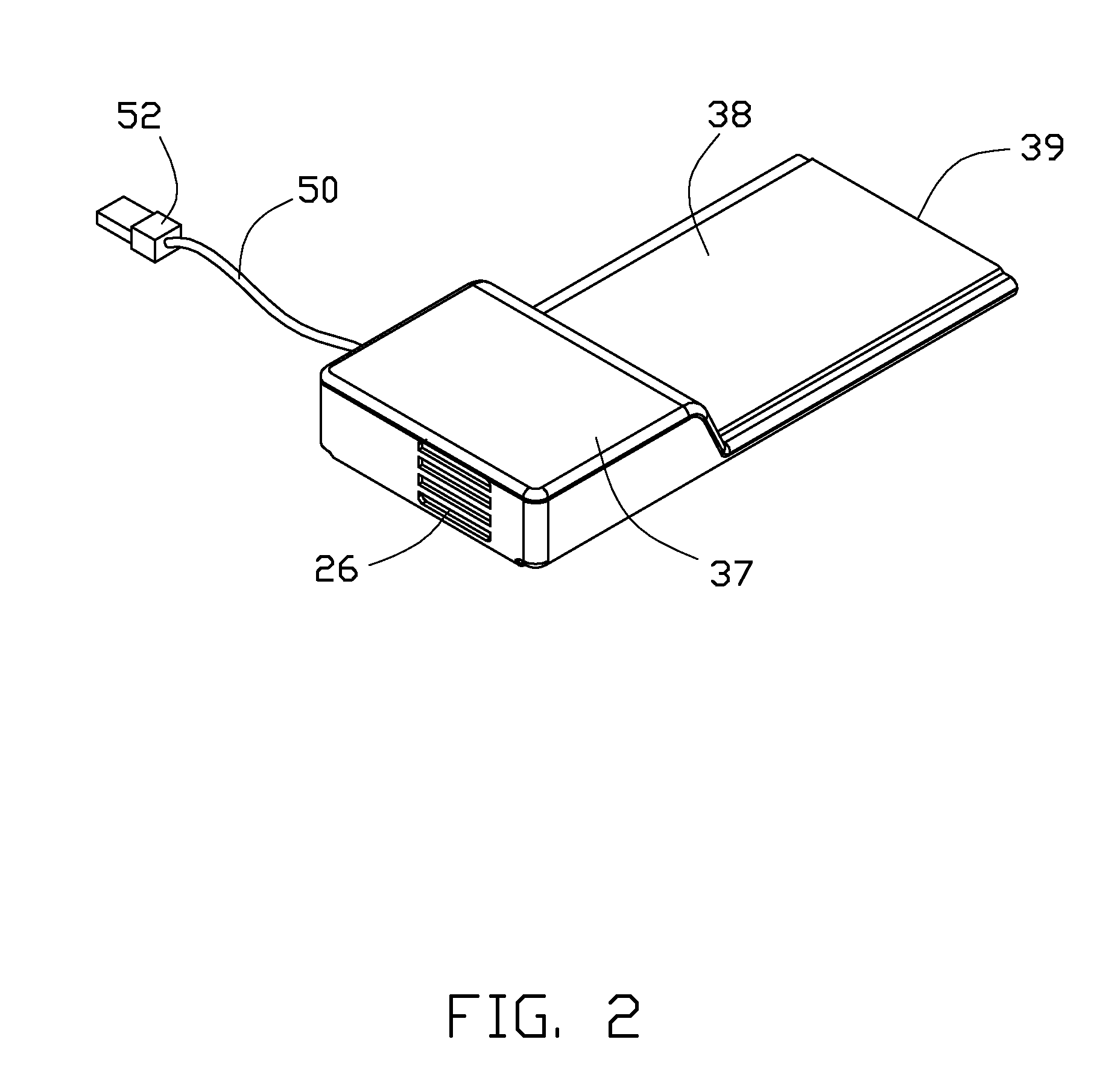 External heat dissipation device