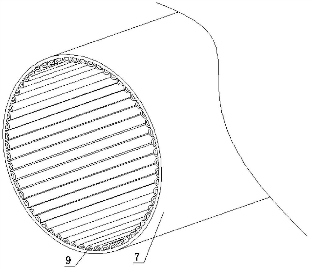 Composite cable with good flame retardant effect