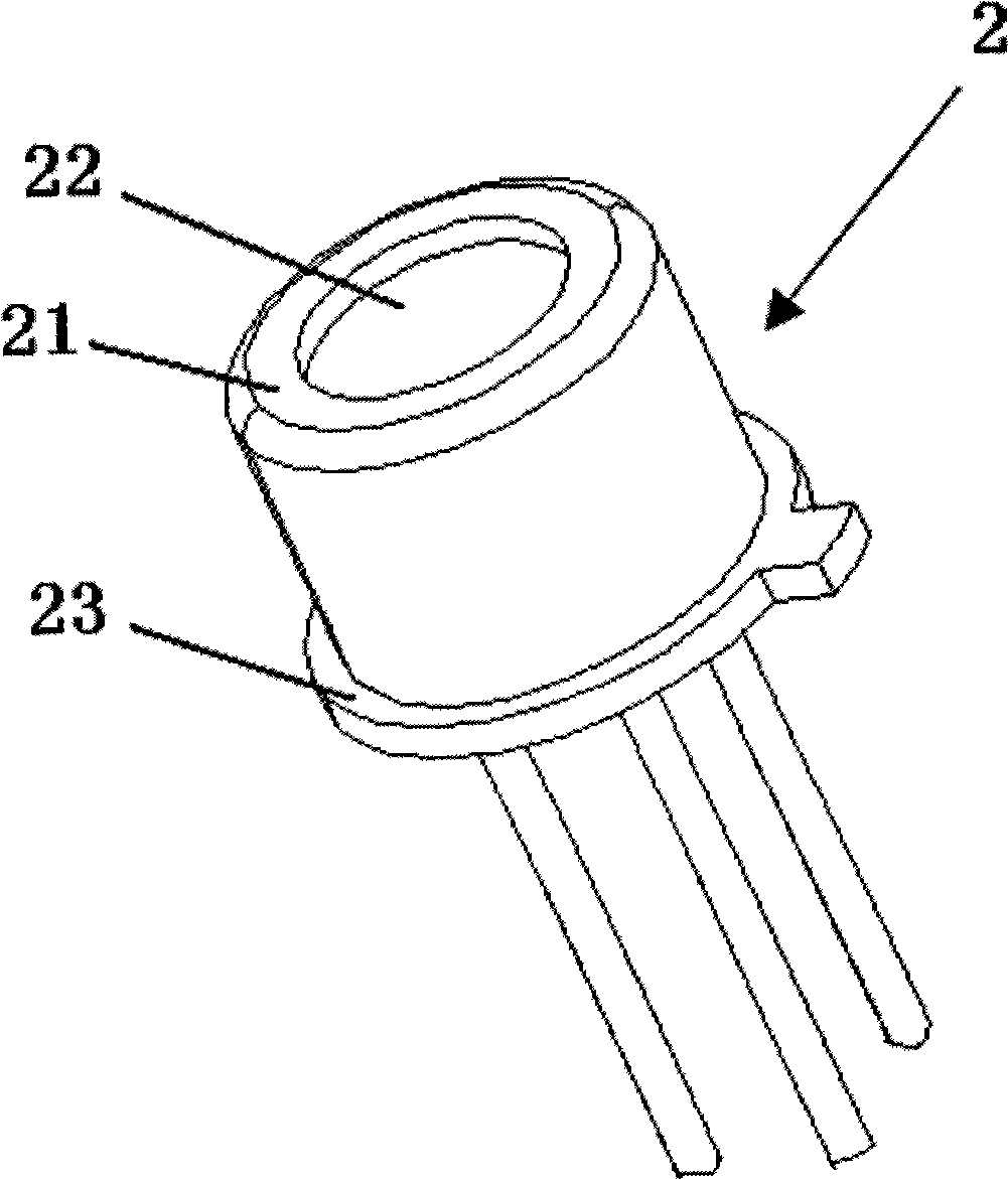 Circuit parameter demarcating method for photodetector for direct coupling and apparatus thereof