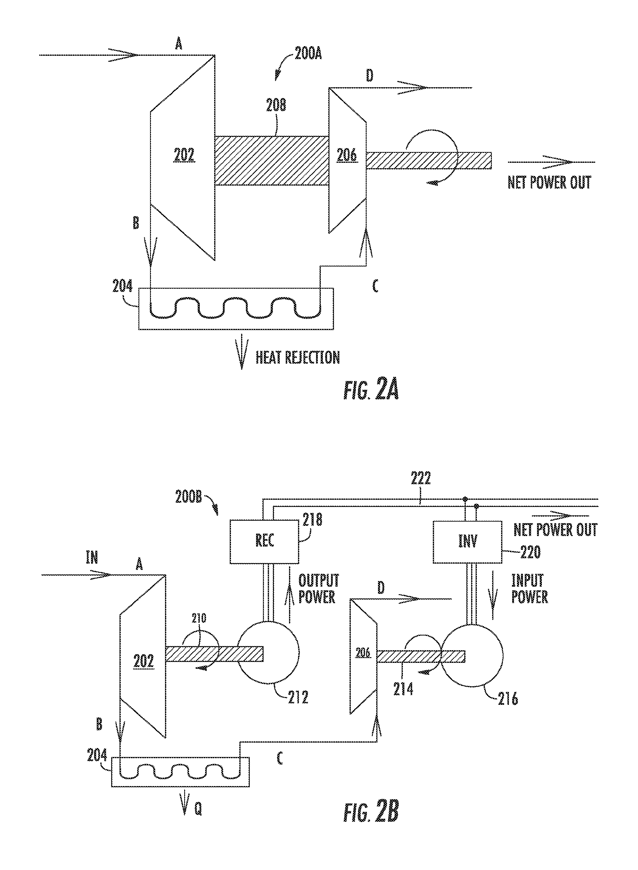 Systems and methods for implementing an open thermodynamic cycle for extracting energy from a gas