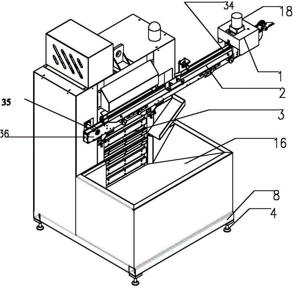 Lifting and oppositely clamping loader