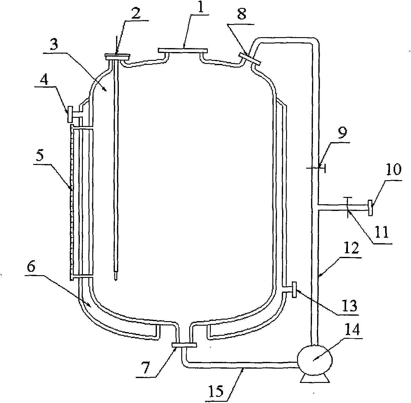 Colloidal electrolyte agitator