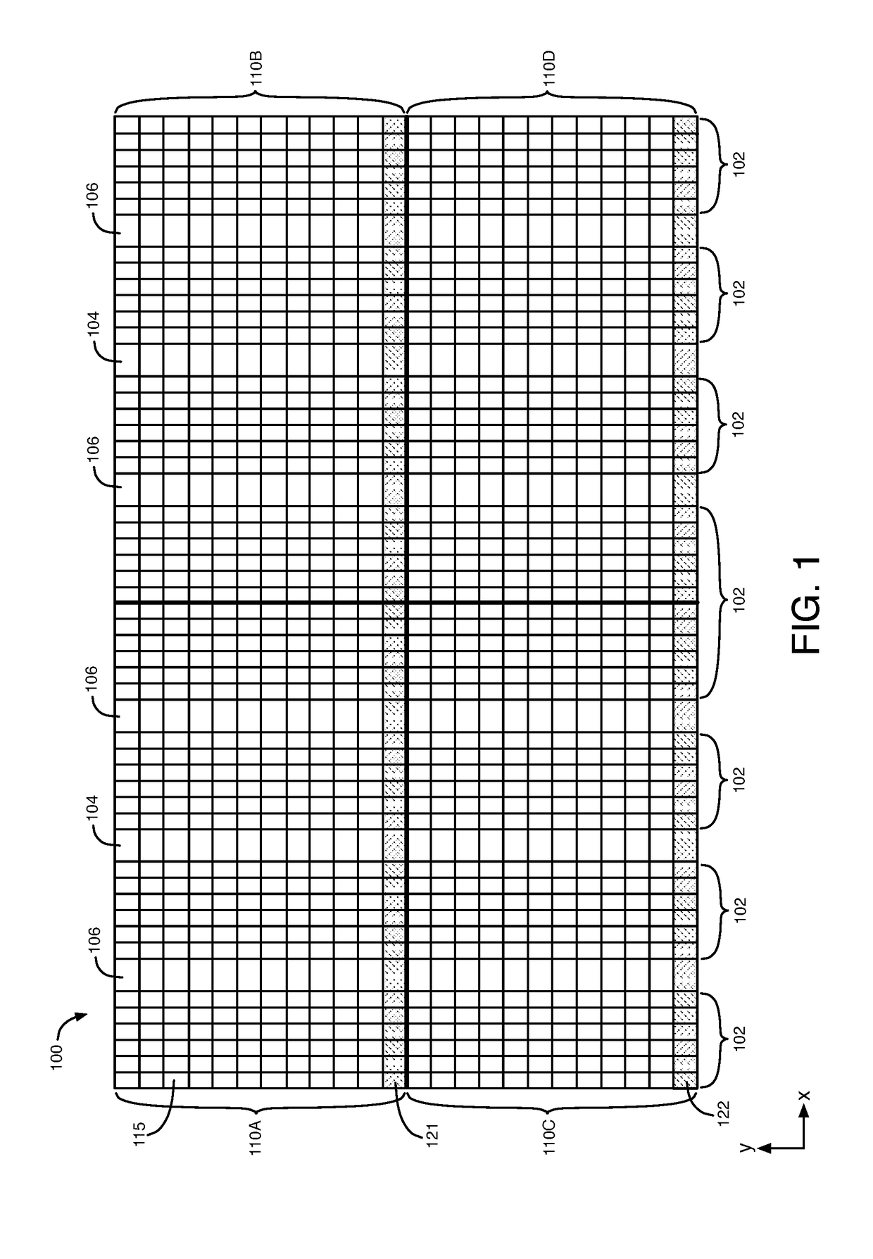 Techniques for bypassing defects in rows of circuits