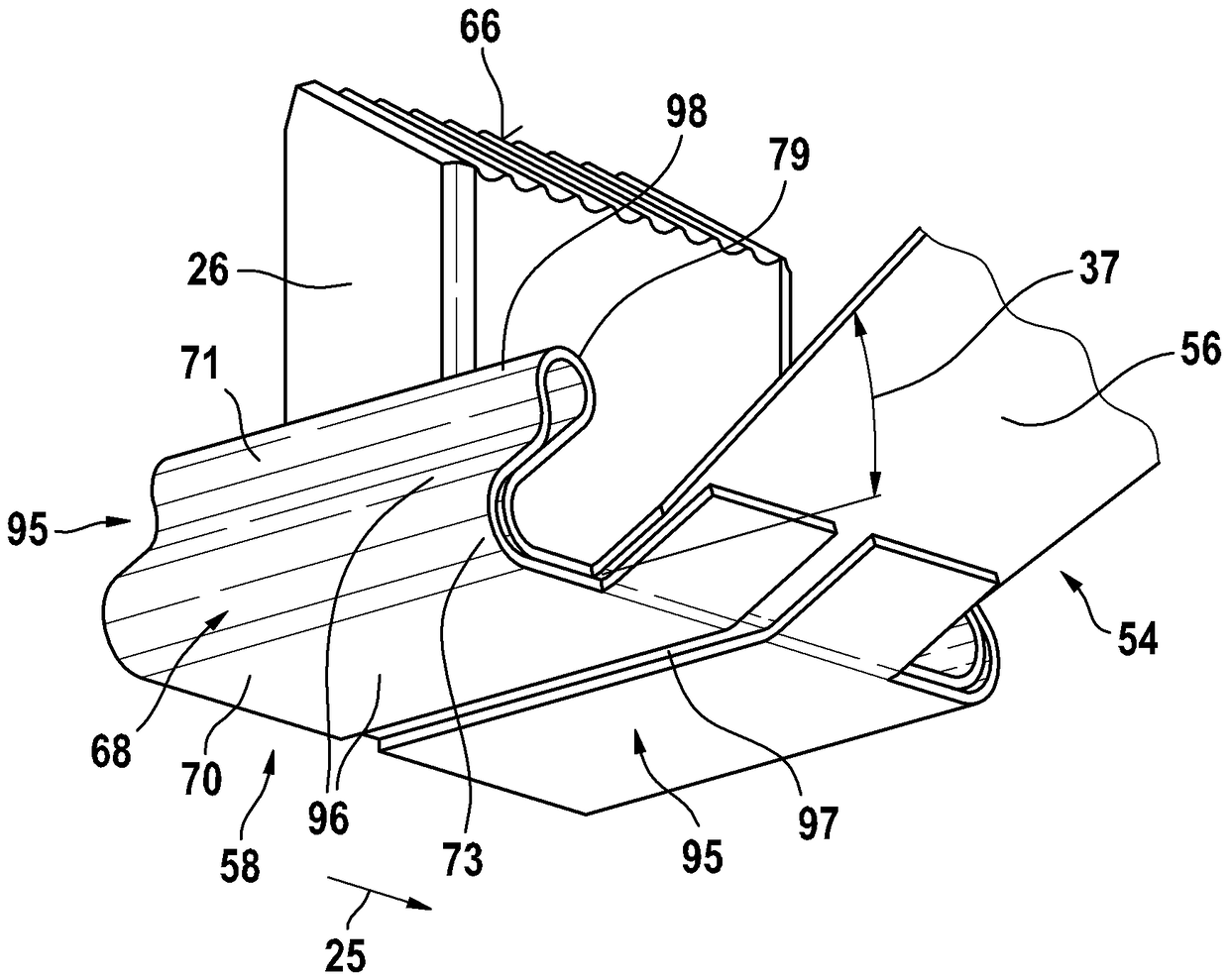 Brush retainer for motor