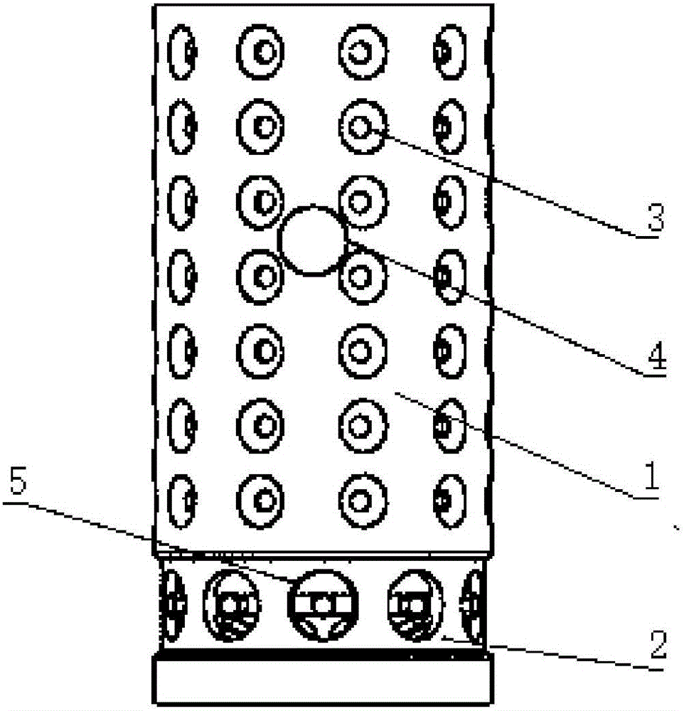 Auxiliary cathode tube of double-glow penetrating metal source electrode