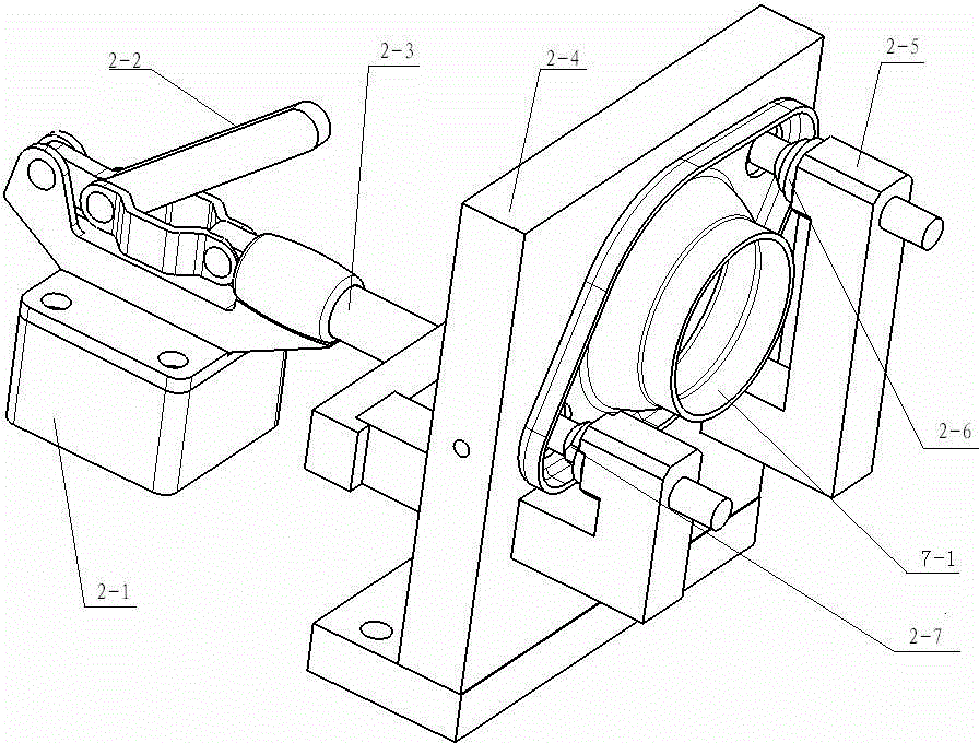 Inspection device for three-way catalyst assembly of automobile