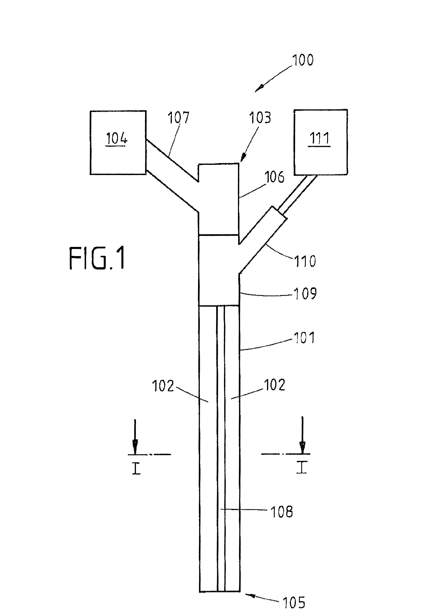 Gastric tube and a method for introducing a gastric tube