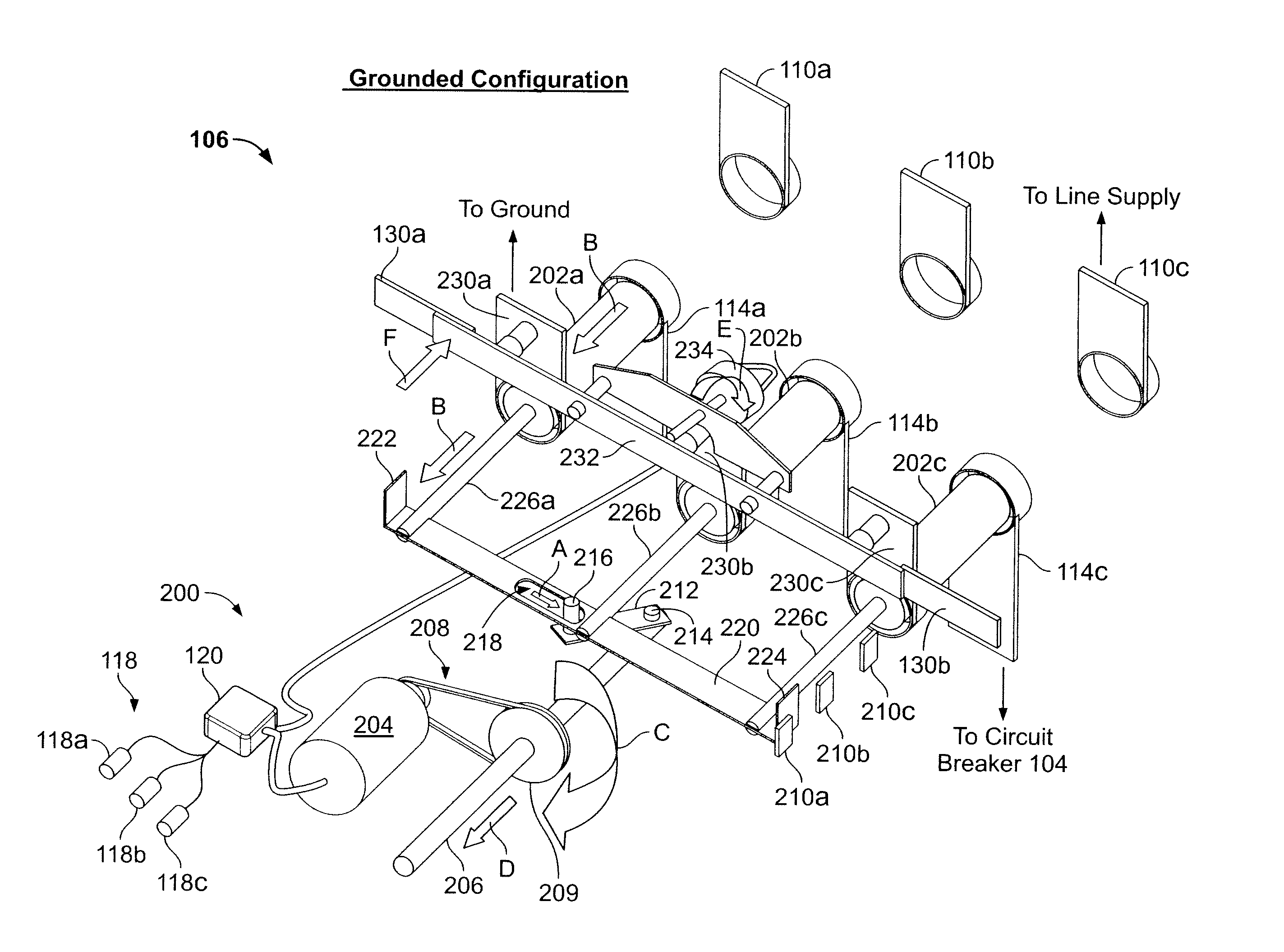 Remote drive for disconnector/isolator used in switchgear