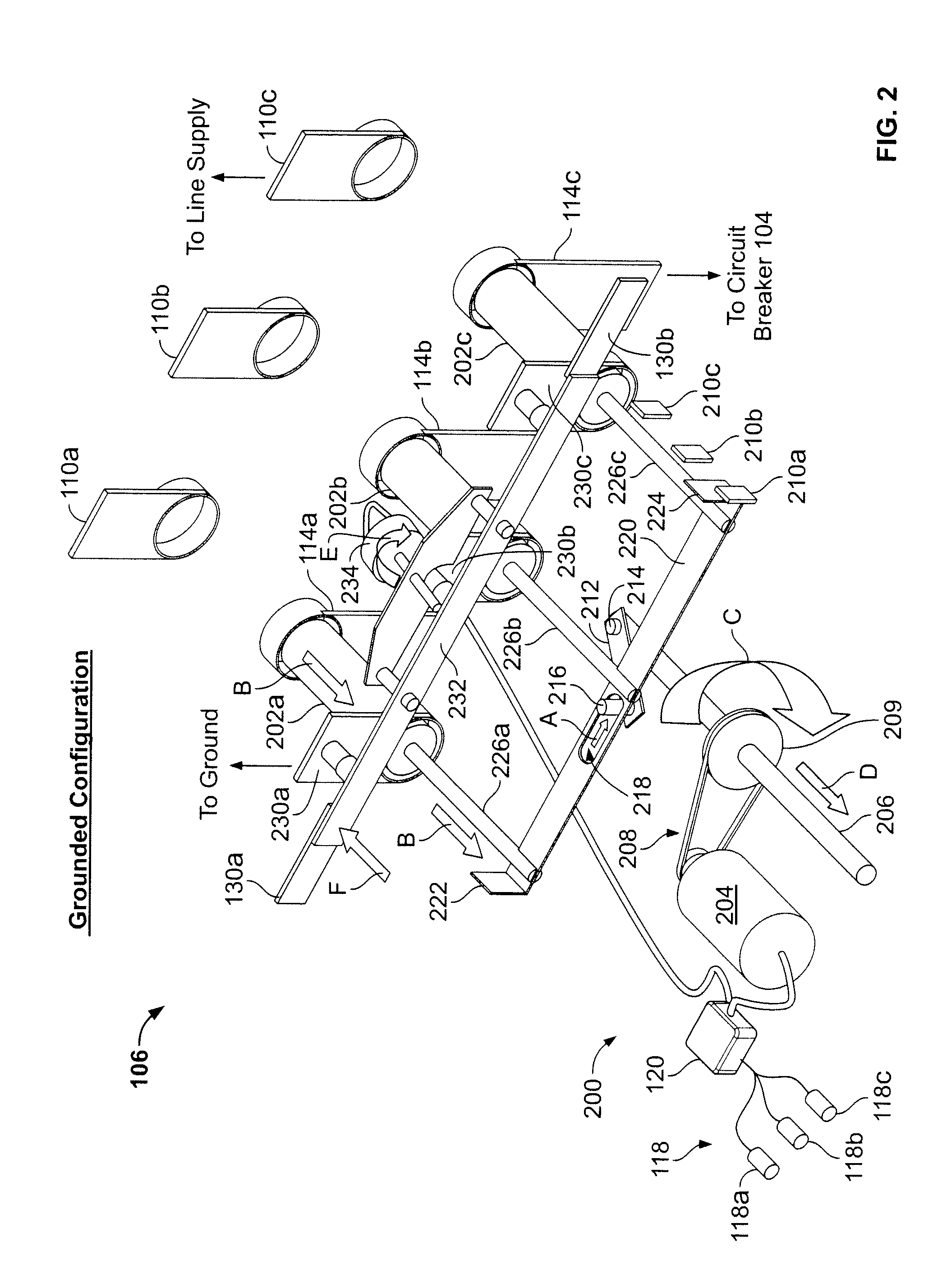 Remote drive for disconnector/isolator used in switchgear