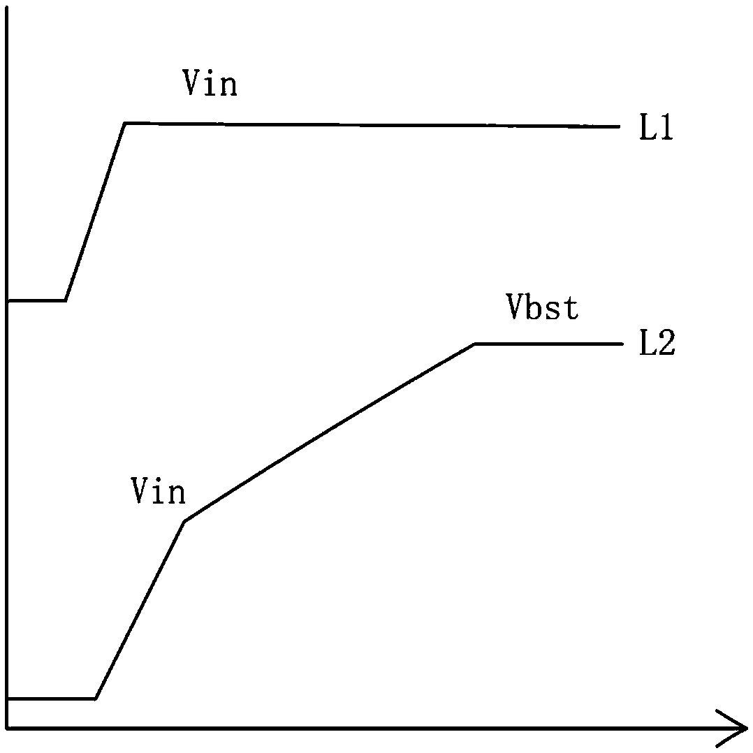 An efficient power-off energy storage protection circuit