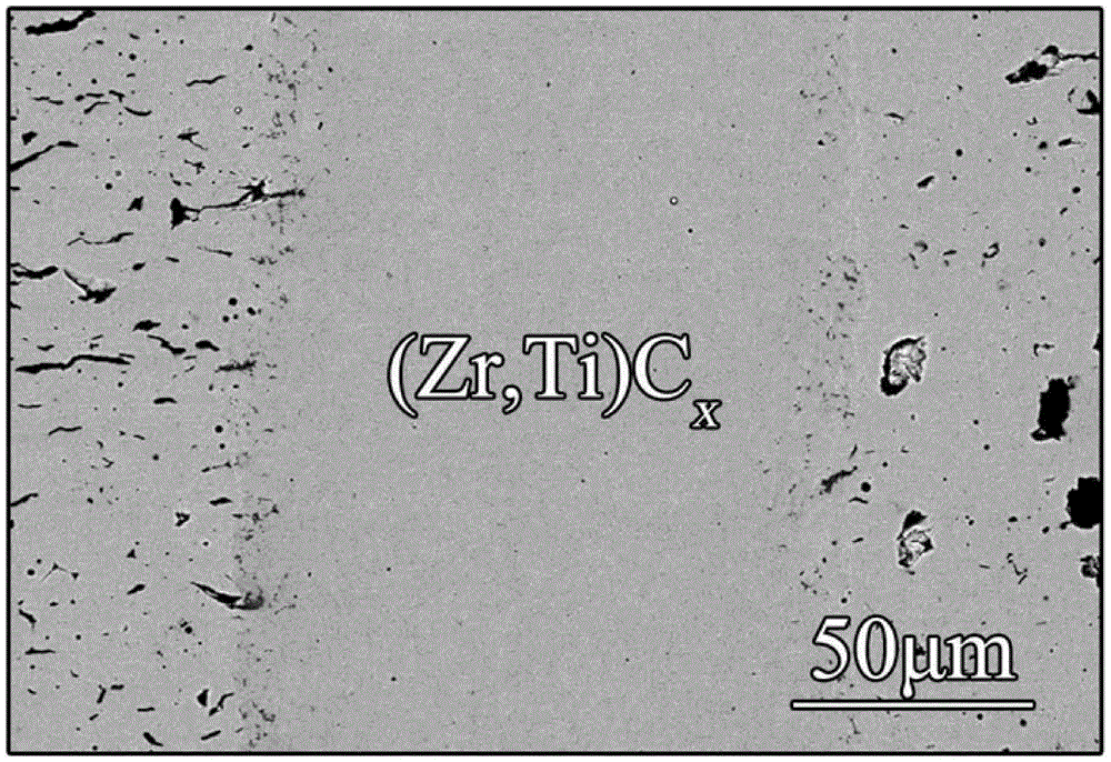 High-temperature-application-based composite active middle layer diffusion bonding method for implementing interstitial carbide or nitride ceramic seamless connection