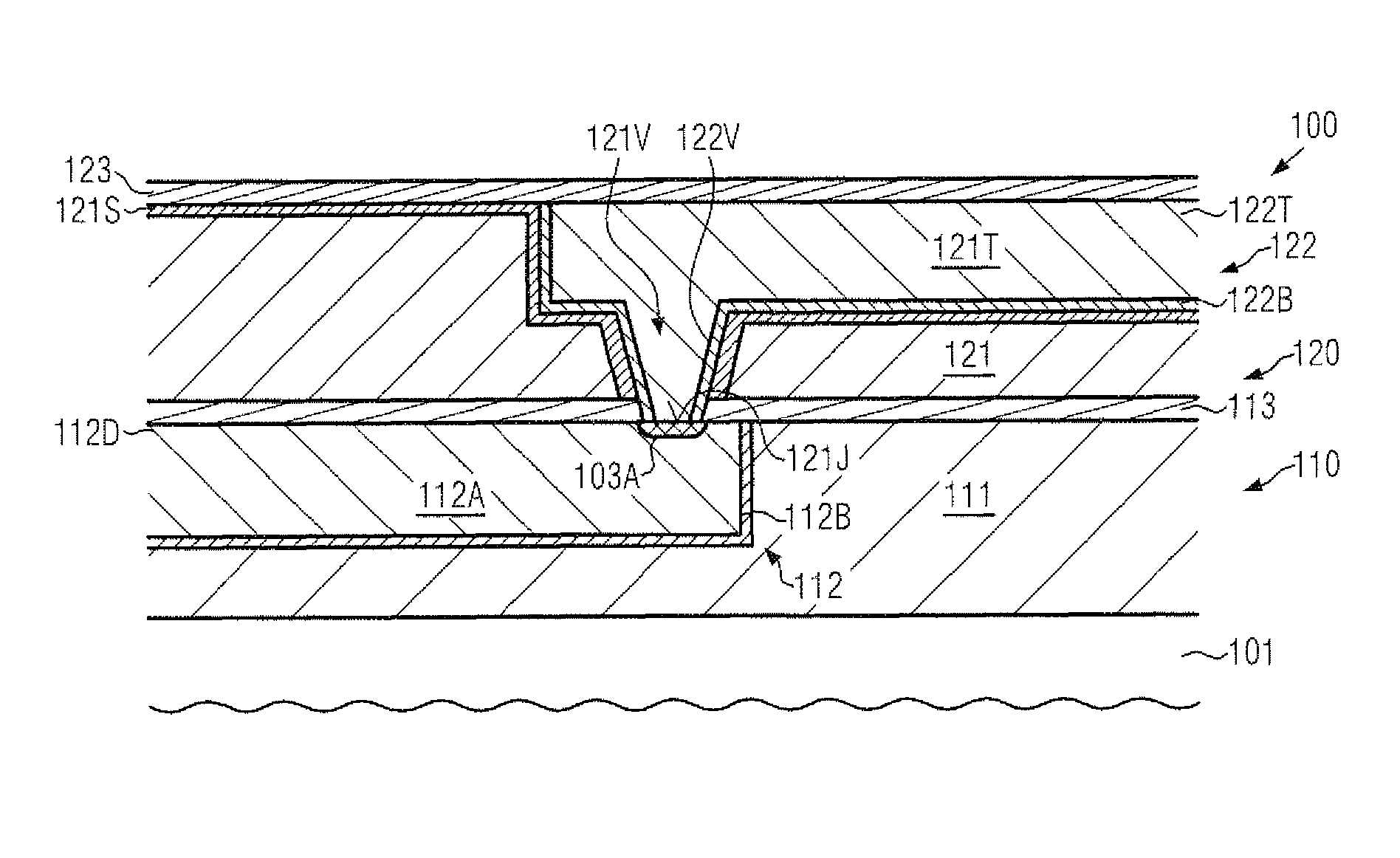 Local silicidation of via bottoms in metallization systems of semiconductor devices