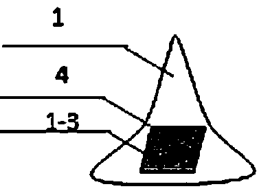 Anti-epidemic respirator (mask) and use method thereof