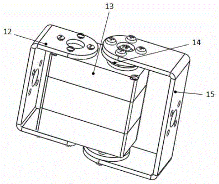 A kind of amphibious robot with deformable structure