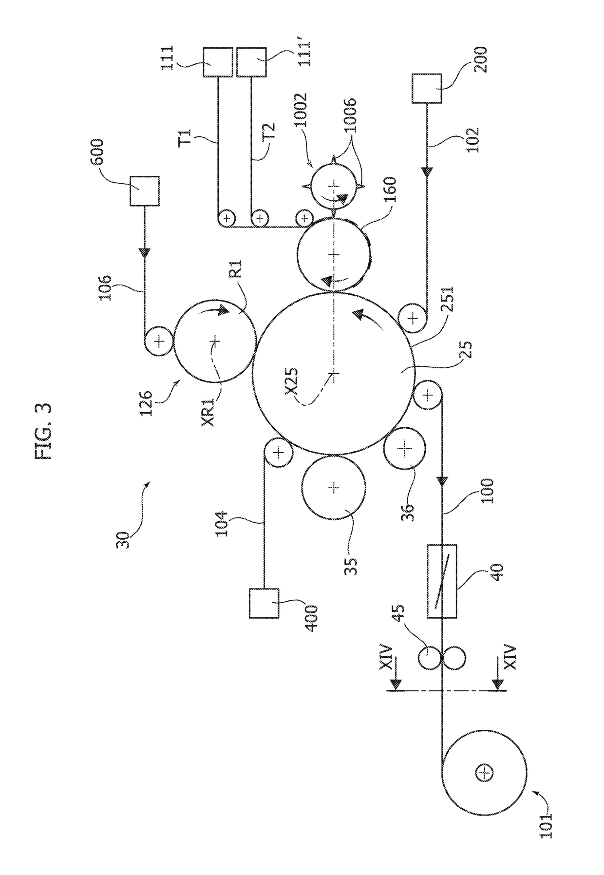 Extensible laminar material, in particular for sanitary articles, and relative manufacturing method