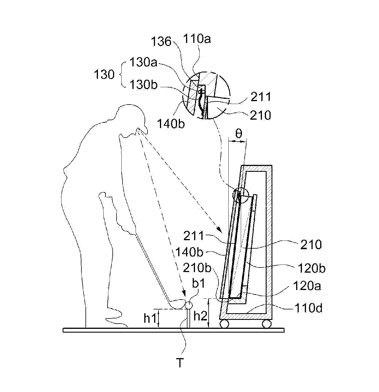 Housing-type gold-simulation apparatus