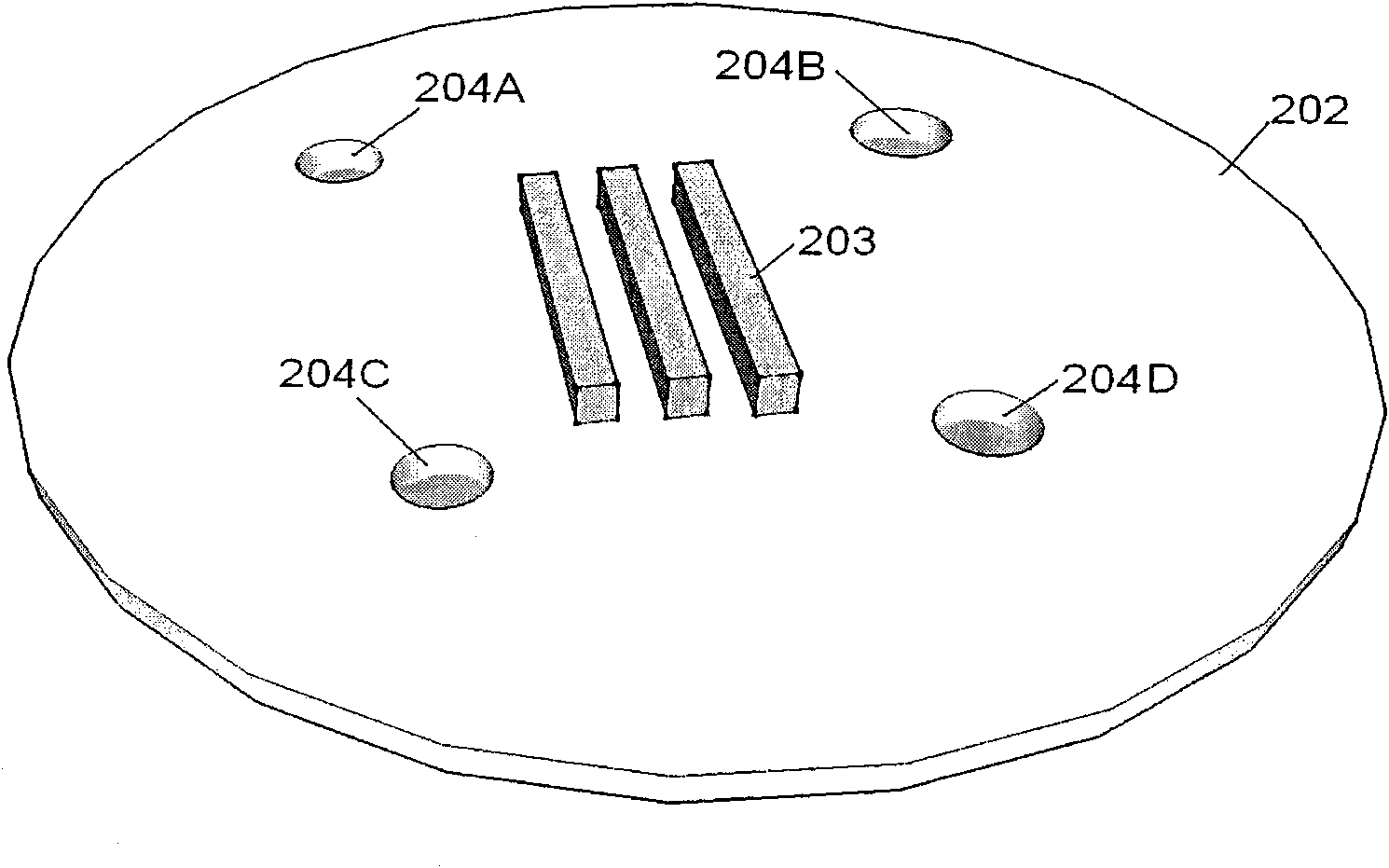 X-ray photolithographic mask with through hole