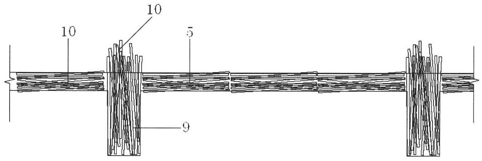 Technology method for effectively improving coastal tidal flat lands with agro-forestry model and application therefore