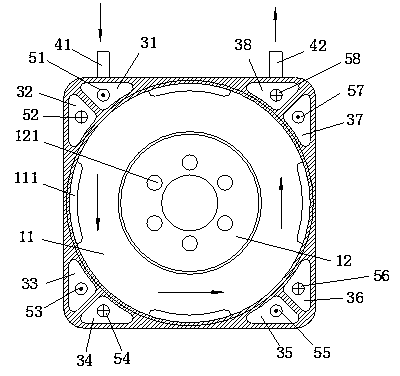 Drive motor used for electric vehicle