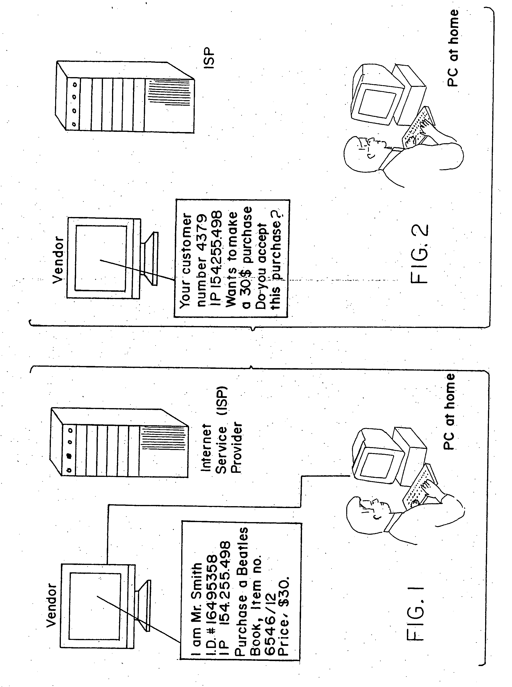 System and method for secure network purchasing