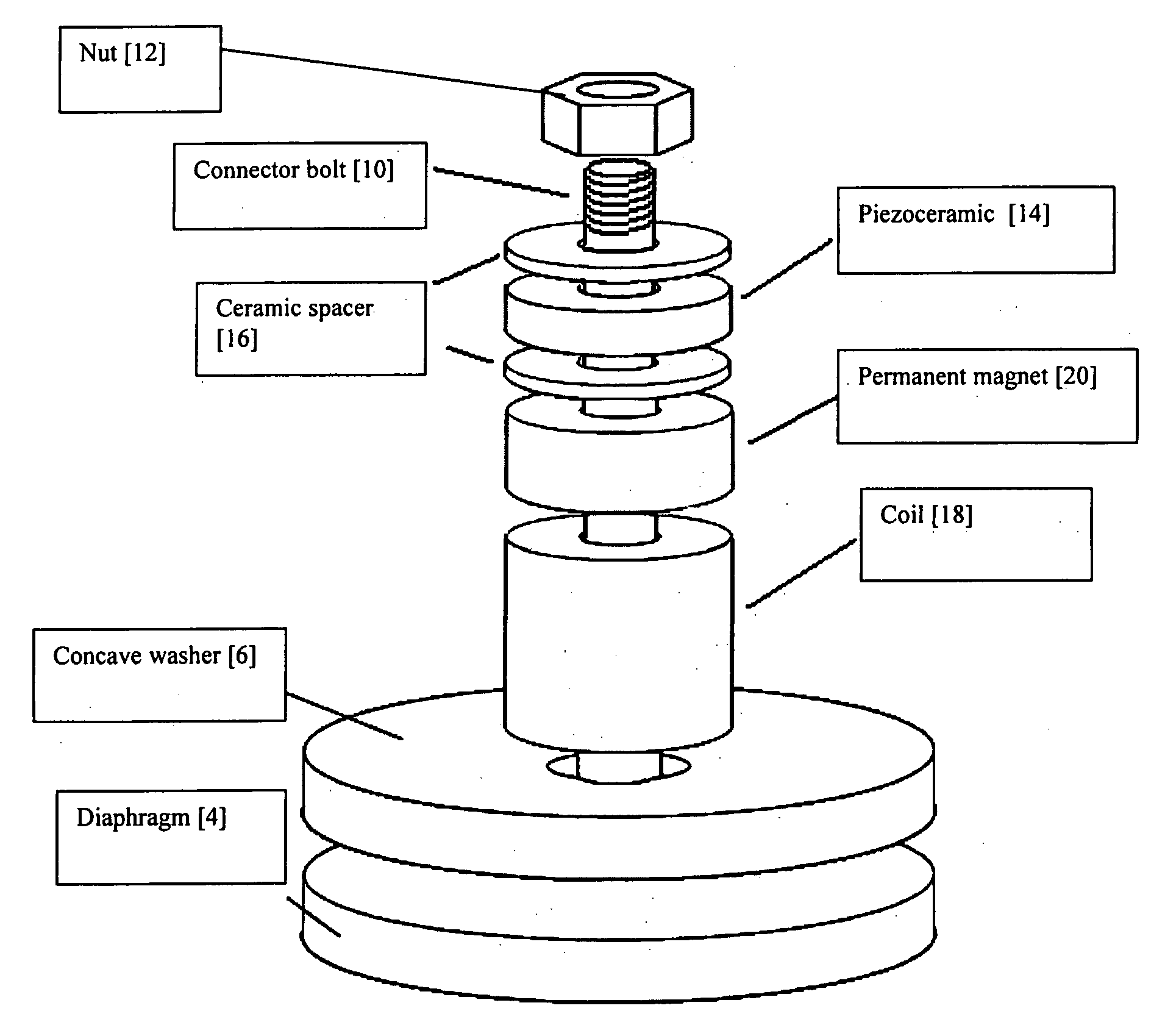 Magnetic drive for high and low temperature mechanical oscillators used in sensor applications