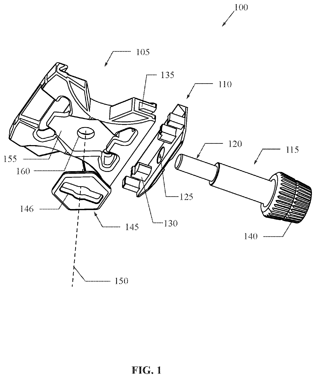 Universal tripod clamp system