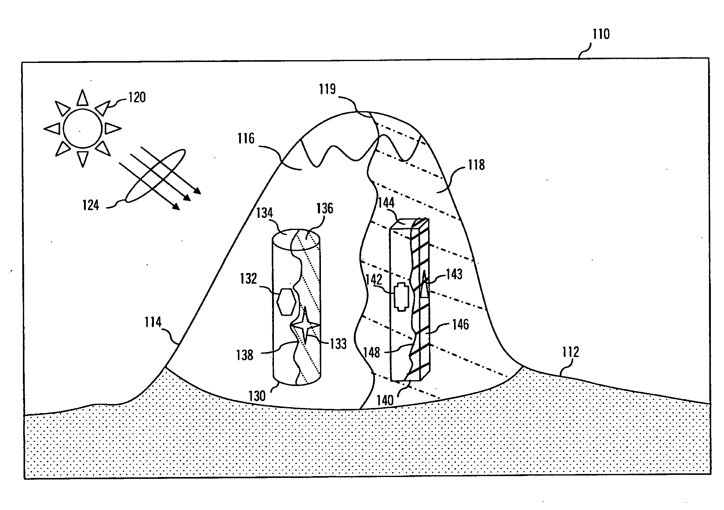 Computer graphics method for creating differing fog effects in lighted and shadowed areas