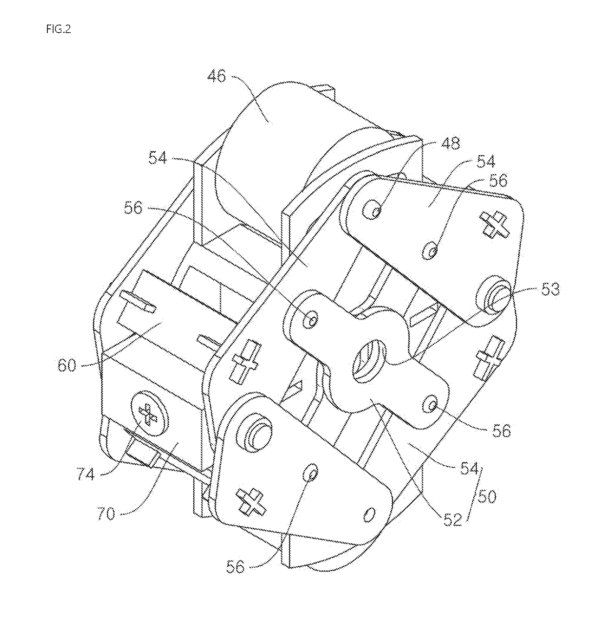 Non-powered passive braking device using centrifugal force