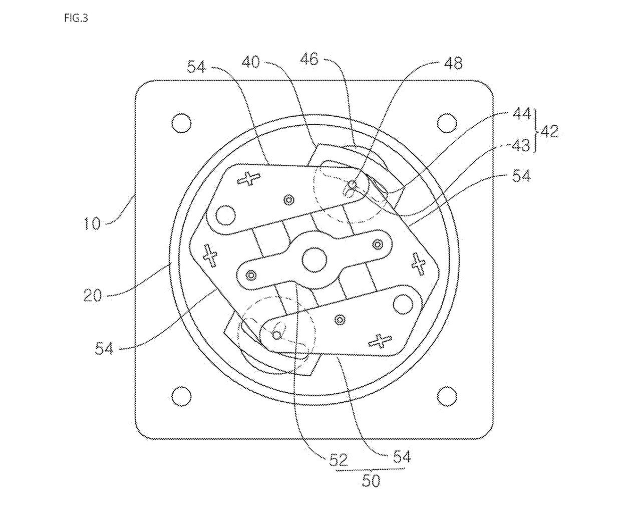 Non-powered passive braking device using centrifugal force