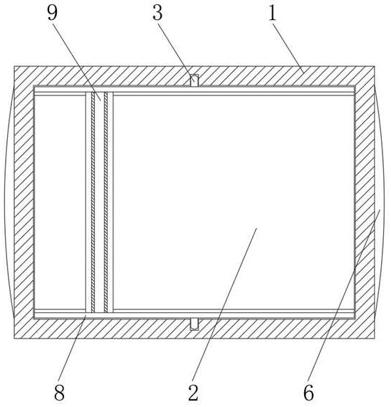 Sewage filtering device for environmental engineering water quality detection