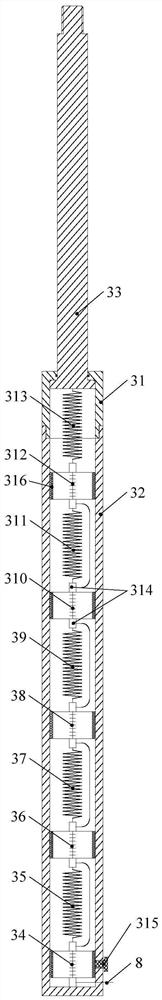 On-line monitoring system and method for filling body deformation based on fiber Bragg grating sensing