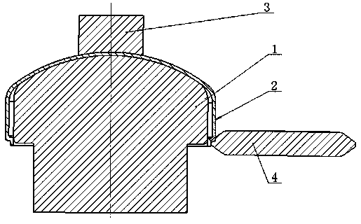 Connecting method for thin-wall shells