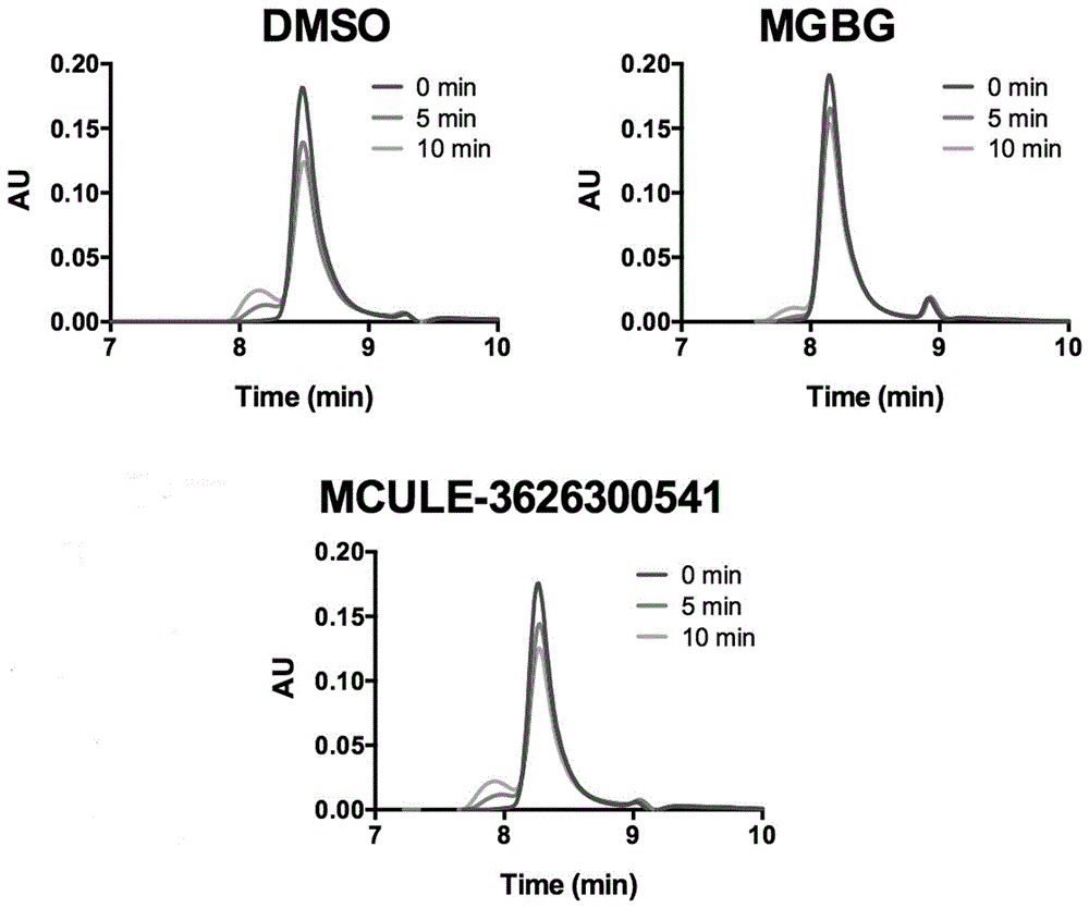 Application of small-molecule covalent inhibitor in preparing medicine for inhibiting S-adenosylmethionine decarboxylase and screening method of small-molecule covalent inhibitor