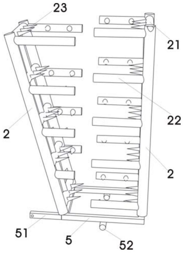 Coal bunker capable of preventing high-water coal from bonding