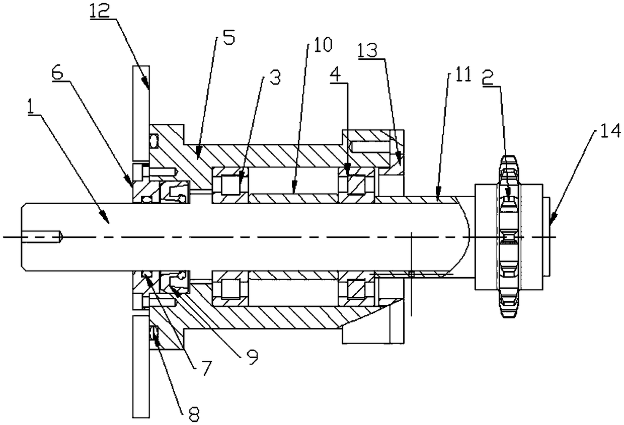 Dynamic seal device of vacuum equipment and vacuum equipment