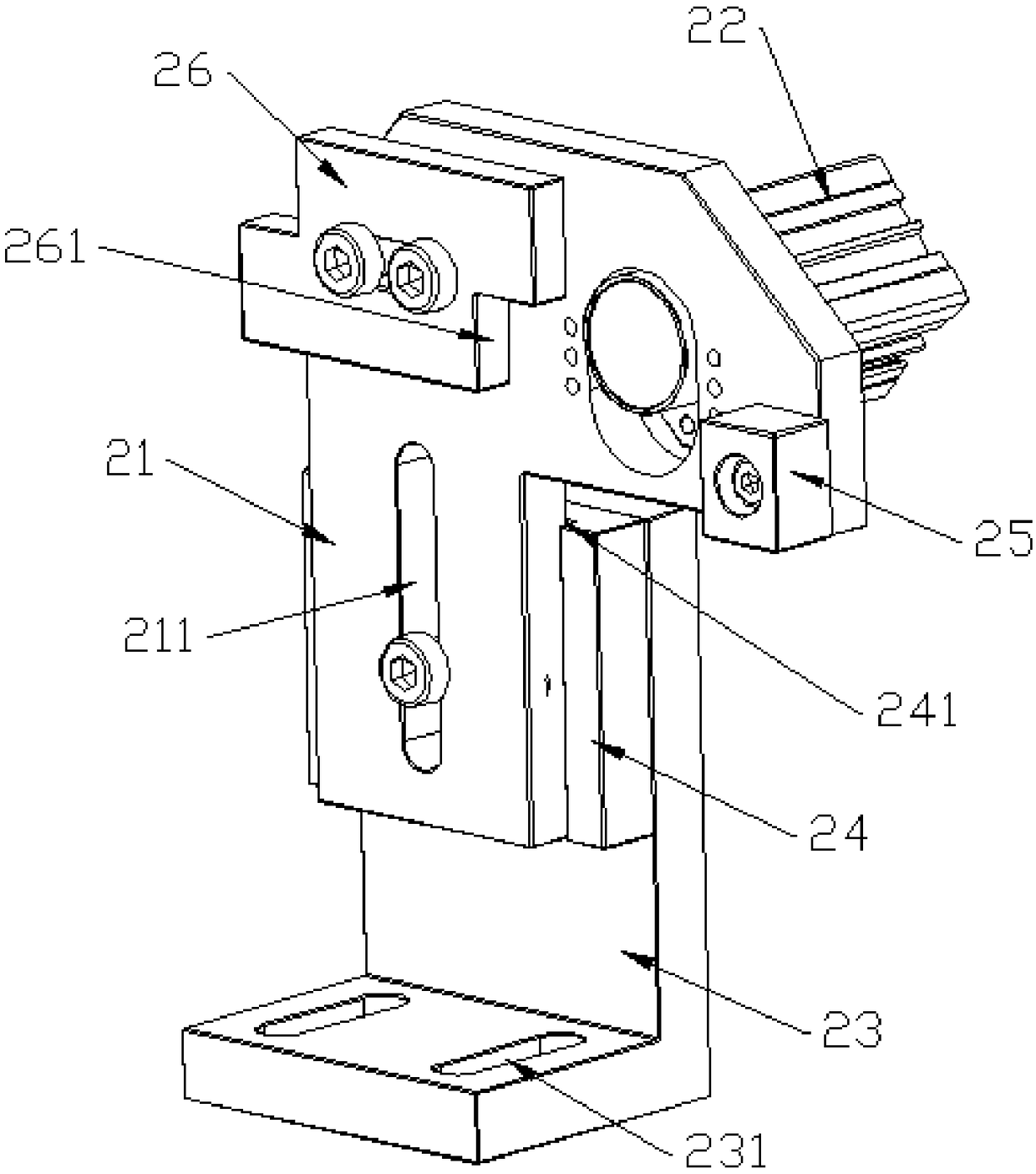 Automatic feeding knife rest