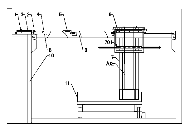 Automatic cargo loading all-in-one machine