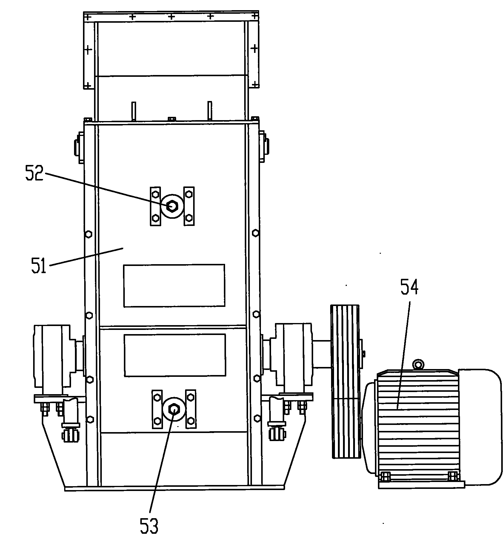 Reversible hammer crusher