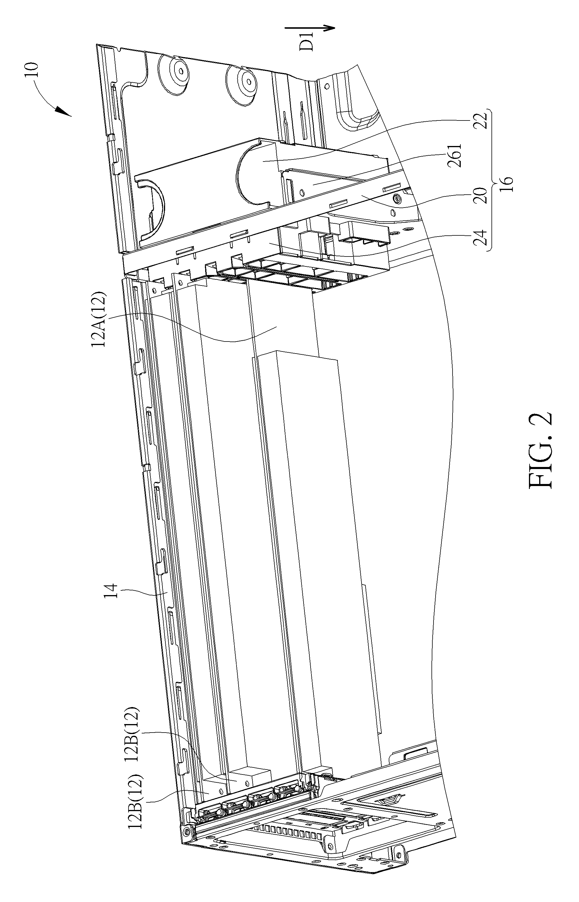 Flow guiding mechanism and related heat dissipating module and electronic device having the flow guiding mechanism