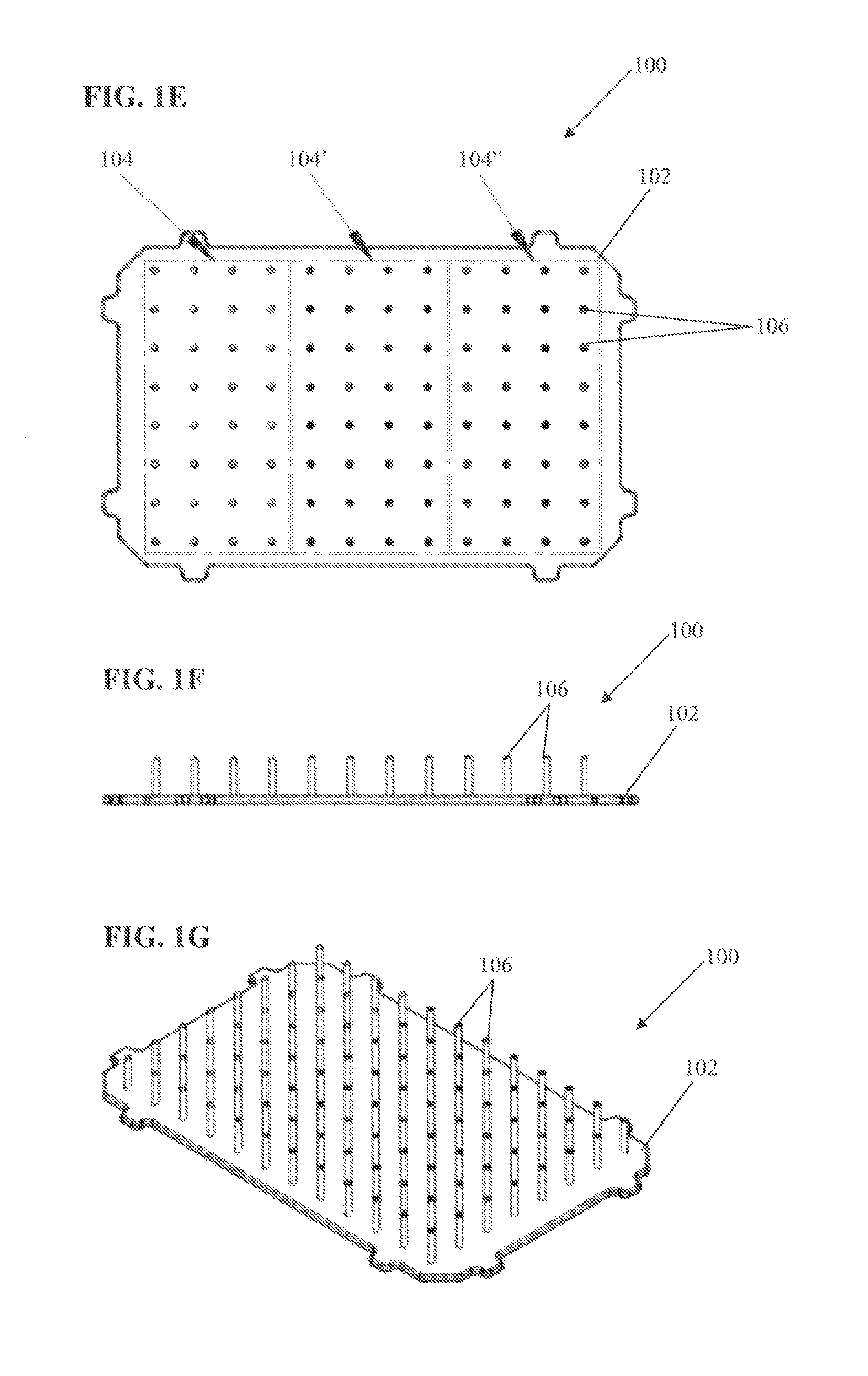 Apparatuses and compositions for cryopreservation of cellular monolayers