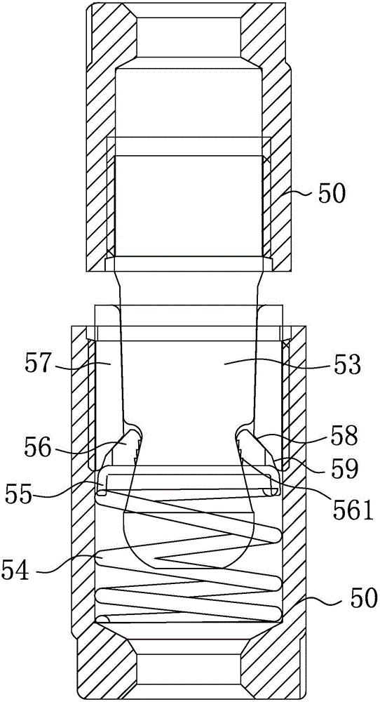 Control tower pile used for manufacturing high-strength cemented soil mixing pile