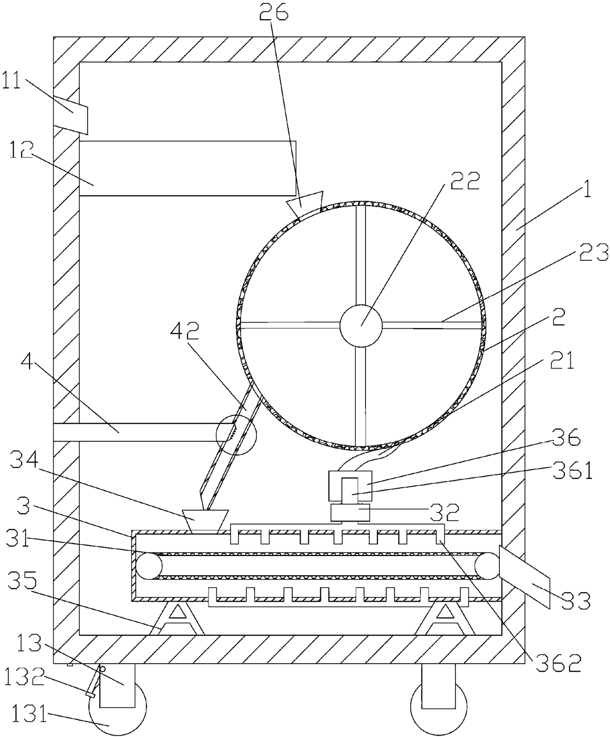 Sand and stone production system