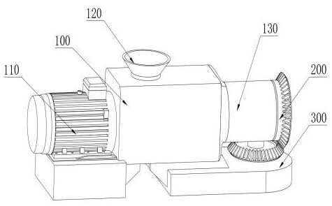 Formula, preparation method and device of environment-friendly modified polypropylene material for automotive trim