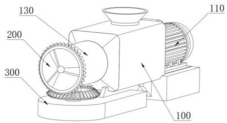 Formula, preparation method and device of environment-friendly modified polypropylene material for automotive trim