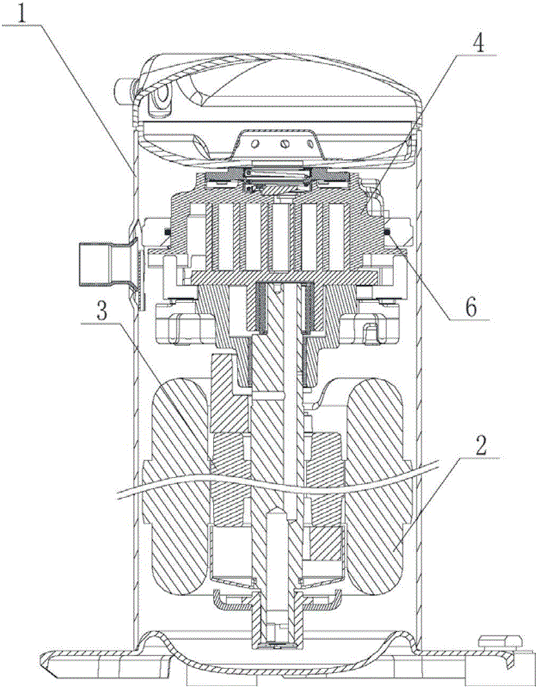 New Noise Reduction Scroll Compressor