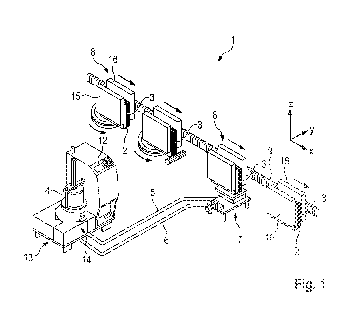 Device For Intermittently Applying A Flowable Substance, And Method For Applying Such A Substance