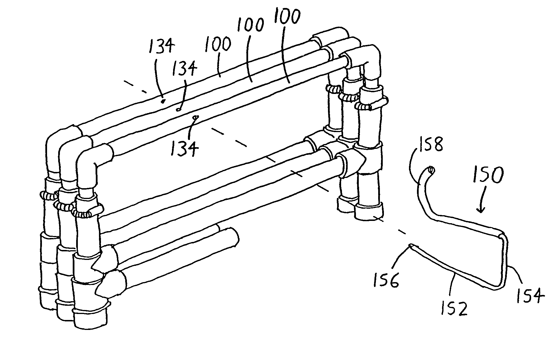 Hurdle for sport and training use