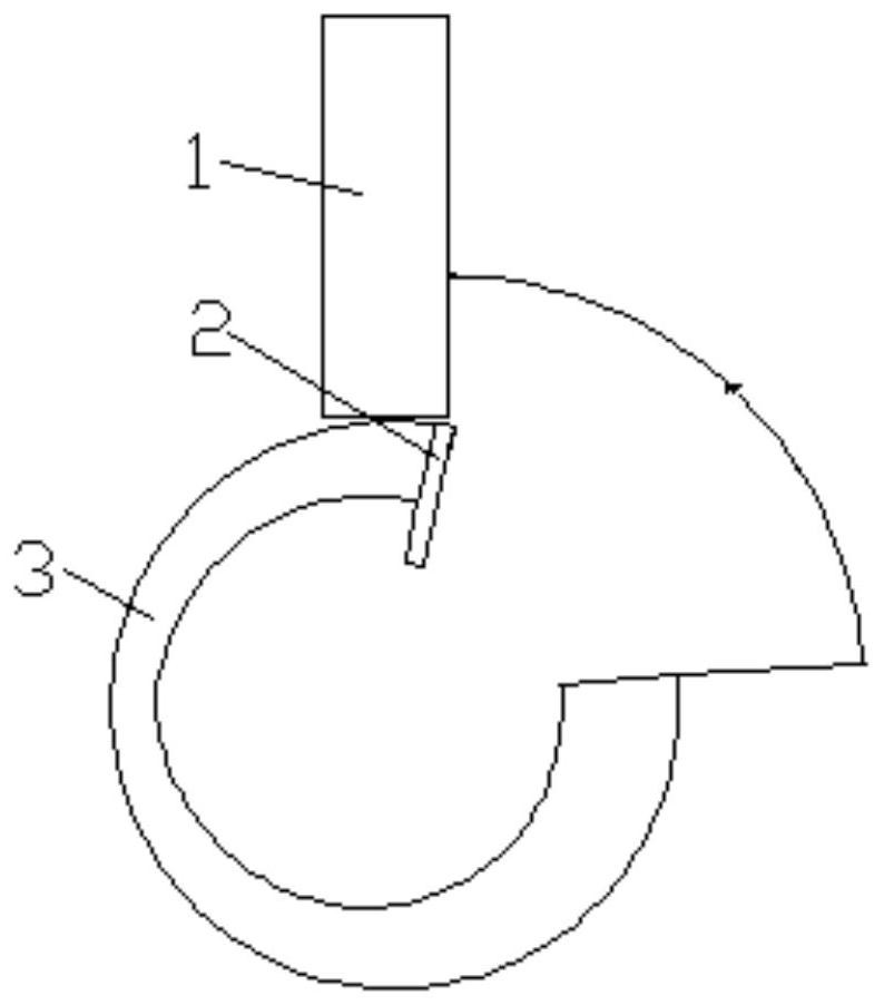 Ultrahigh-pressure cyclone with normal inlet and automatic sand discharging system