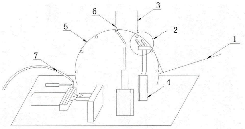 Fishhook forming machine