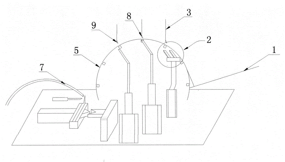 Fishhook forming machine